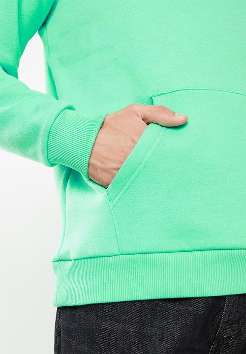 adidas Originals - originals essential trefoil hoodie sweatshirt - green