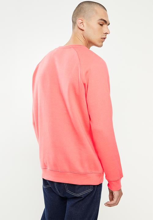 adidas Originals - originals essential trefoil crew sweat top - semi turbo