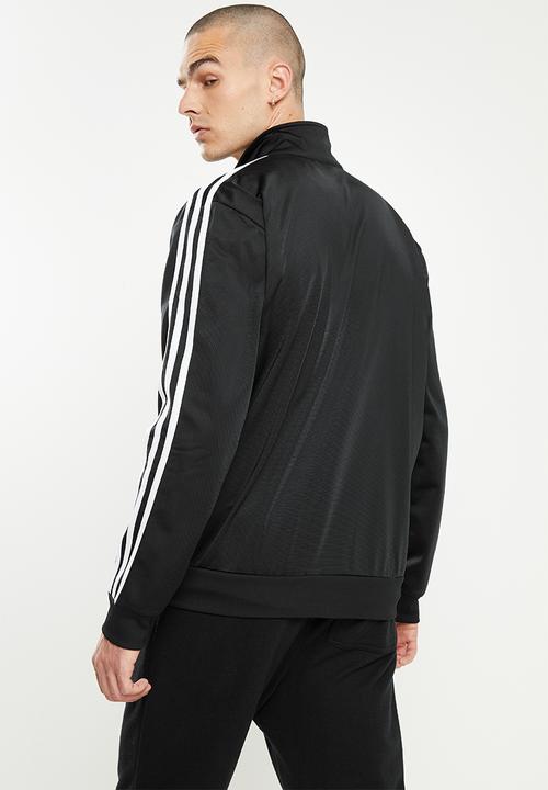 adidas Performance - 3-Stripes Tricot Track Top -  Black