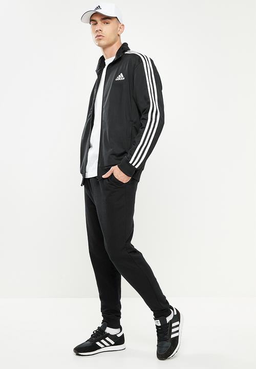 adidas Performance - 3-Stripes Tricot Track Top -  Black