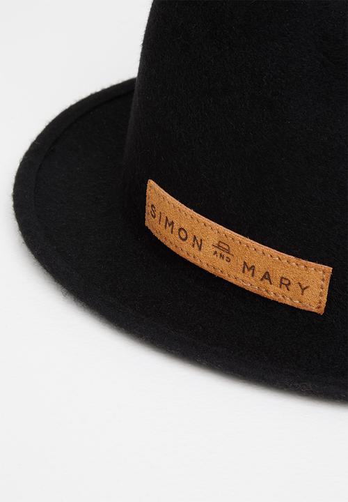 Simon and Mary - Bowler raw - black