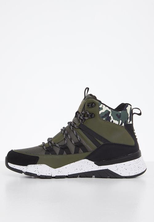 JEEP - One up mid ankle boot - khaki