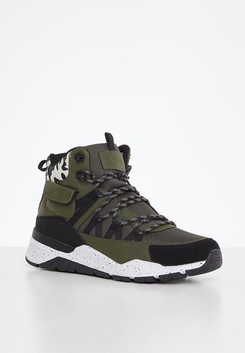 JEEP - One up mid ankle boot - khaki