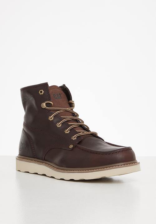 Cat Footwear - Glenrock mid boot - deep mahogany