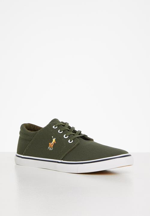 POLO - Classic canvas sneaker - olive