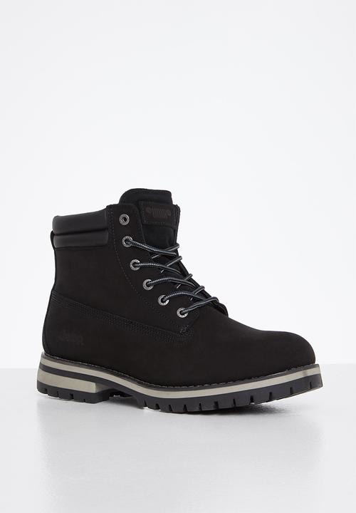 JEEP - Gecko leather boot - black