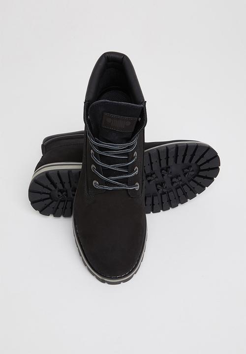 JEEP - Gecko leather boot - black