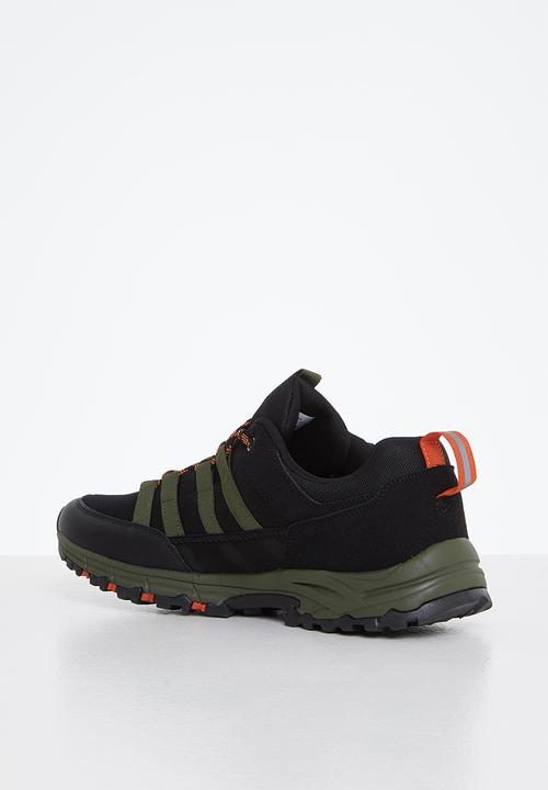 JEEP - Tech walking sneaker - black & olive