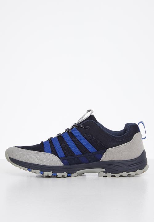 JEEP - Tech walking sneaker - navy & grey
