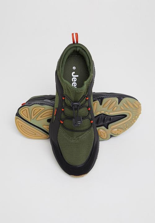 JEEP - Basic running shoes - khaki