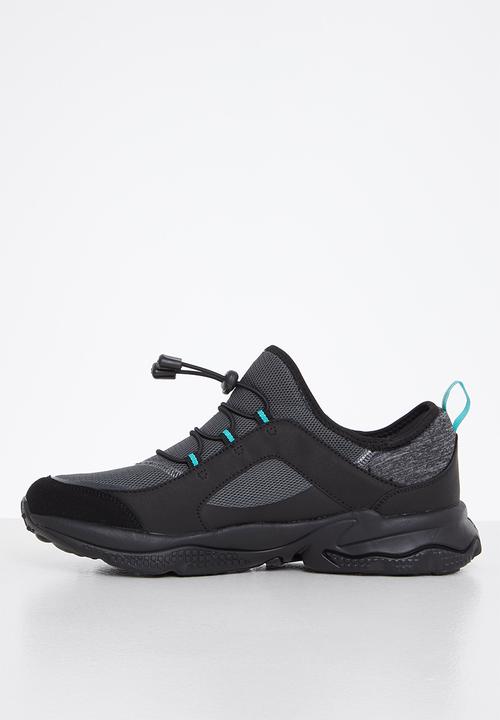 JEEP - Basic running shoes - grey & black