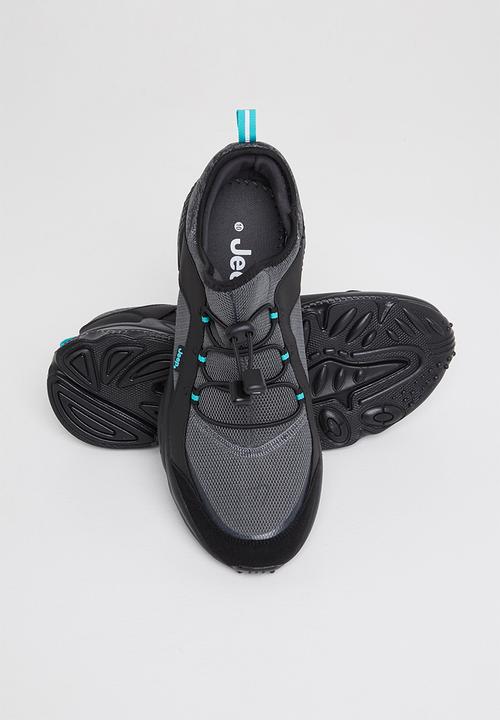 JEEP - Basic running shoes - grey & black
