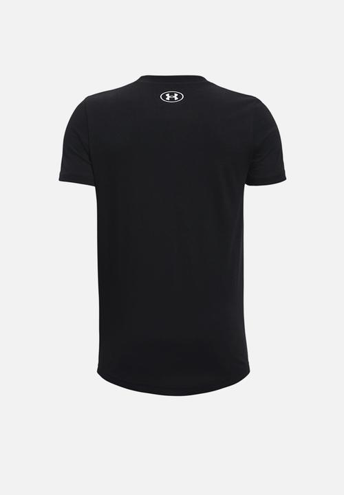 Under Armour - Ua sportstyle left chest short sleeve - black & white