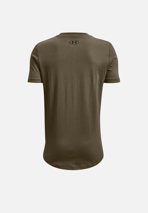 Under Armour - Ua sportstyle left chest short sleeve - tent & black