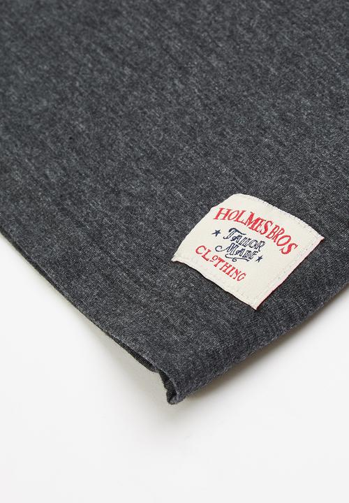 Holmes Bro's - Boys rhino t - charcoal melange