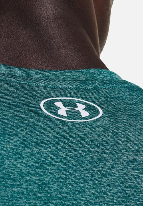 Under Armour - UA Tech™ Long Sleeve Tee - Cerulean & white