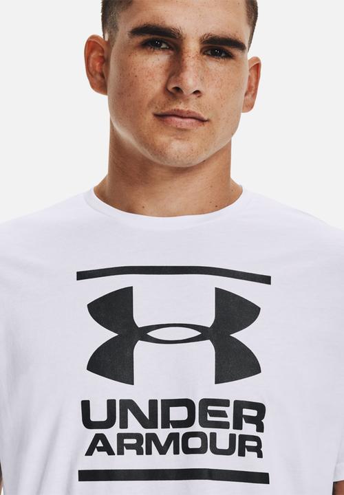 Under Armour - UA GL Foundation Short Sleeve T-Shirt - White/Blk