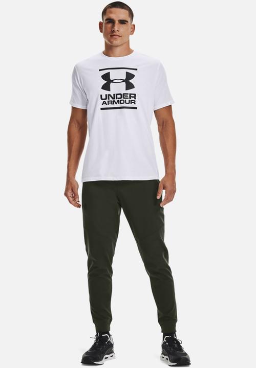 Under Armour - UA GL Foundation Short Sleeve T-Shirt - White/Blk