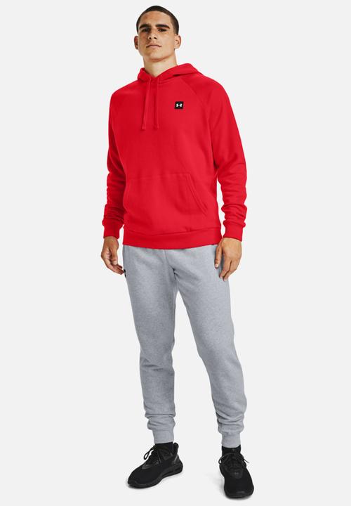 Under Armour - UA Rival Fleece Hoodie - Red