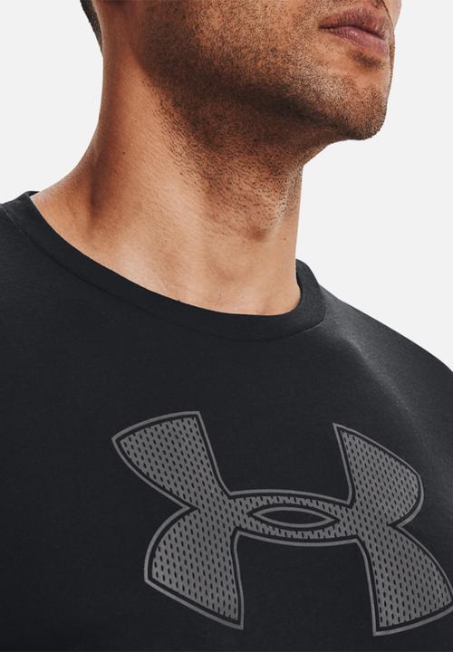 Under Armour - UA Big Logo Short Sleeve T-Shirt- Black & Graphite