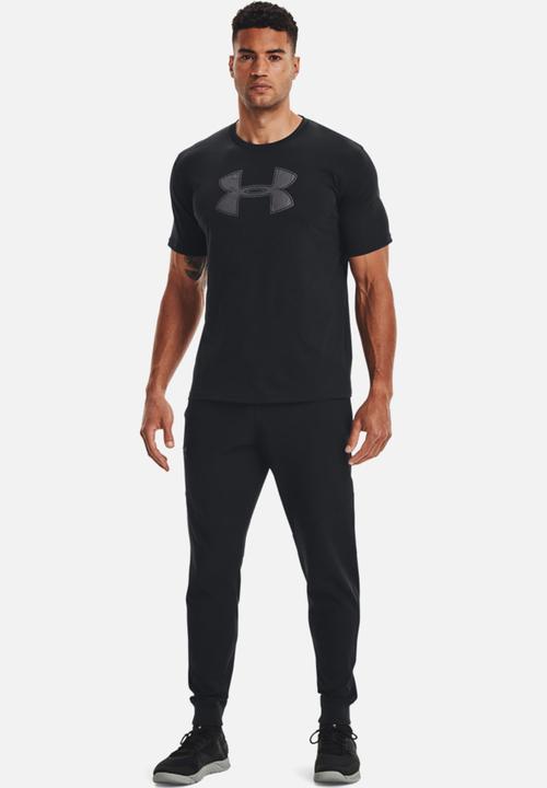Under Armour - UA Big Logo Short Sleeve T-Shirt- Black & Graphite