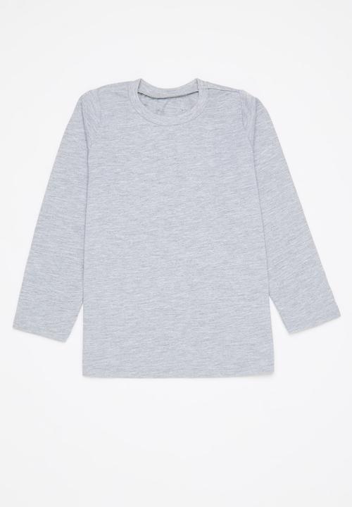 Pop Candy - 3 pack basic long sleeve tees - multi