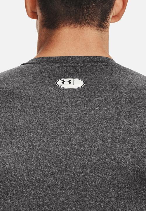 Under Armour - UA HeatGear® Armour Long Sleeve Comp Tee- Carbon heather