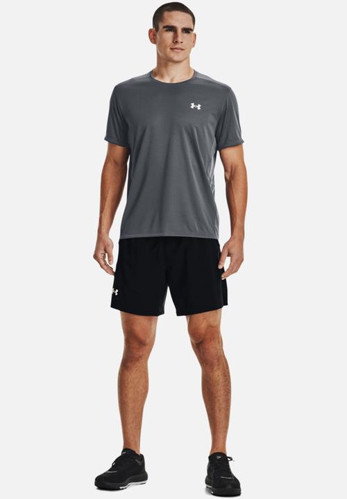 Under Armour -  UA Speed Stride 2.0 T-Shirt- Pitch Grey & reflective