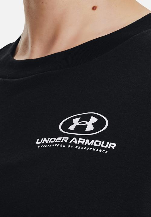 Under Armour - Oversized graphic short sleeve - black & white