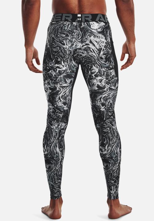 Under Armour - UA HeatGear® Printed Tights- Pitch grey Camo