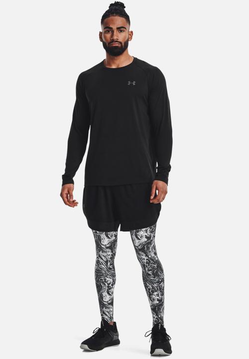 Under Armour - UA HeatGear® Printed Tights- Pitch grey Camo