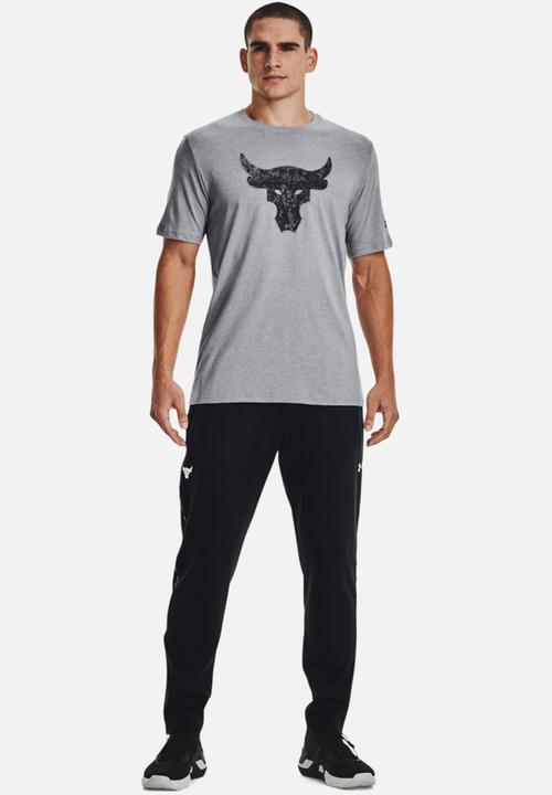 Under Armour - Project Rock Brahma Bull Short Sleeve Tee - Steel light heather