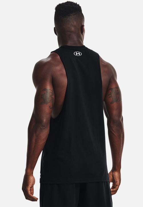 Under Armour - UA  Project Rock Brahma Bull Tank - Black/Wht