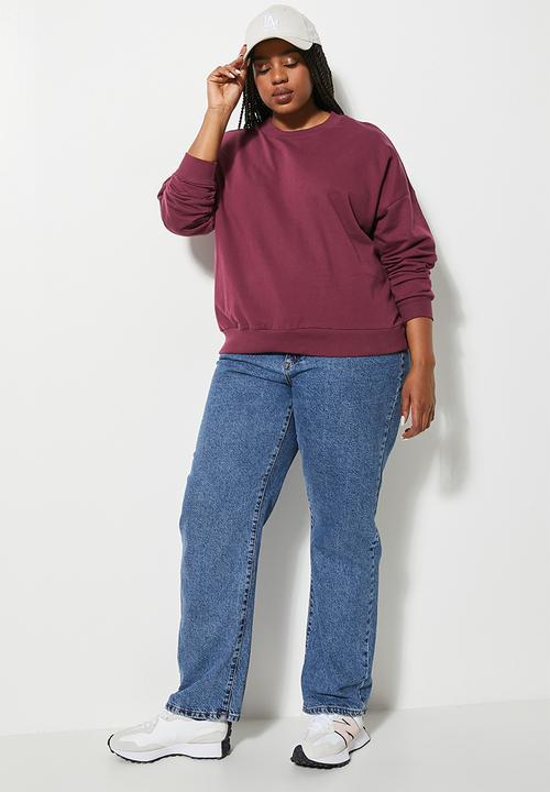 Superbalist - Crew neck sweat - windsor wine