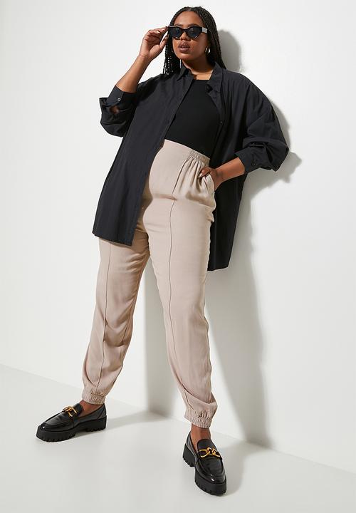 Superbalist - Woven jogger - cement