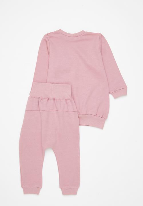 Little Lumps - Sweat suit - dusty pink