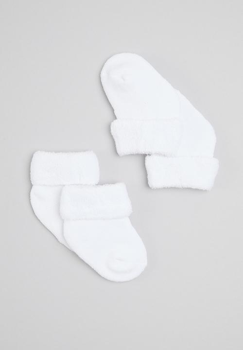 Little Lumps - 2 Pack socks - white