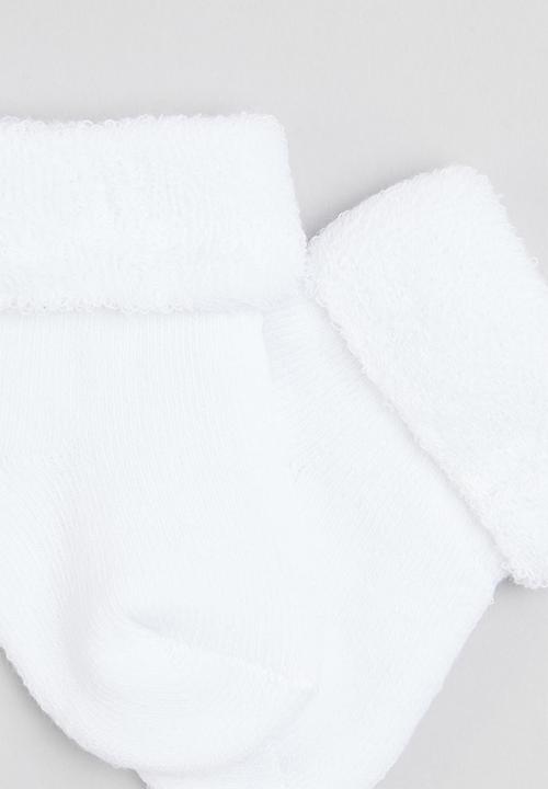 Little Lumps - 2 Pack socks - white