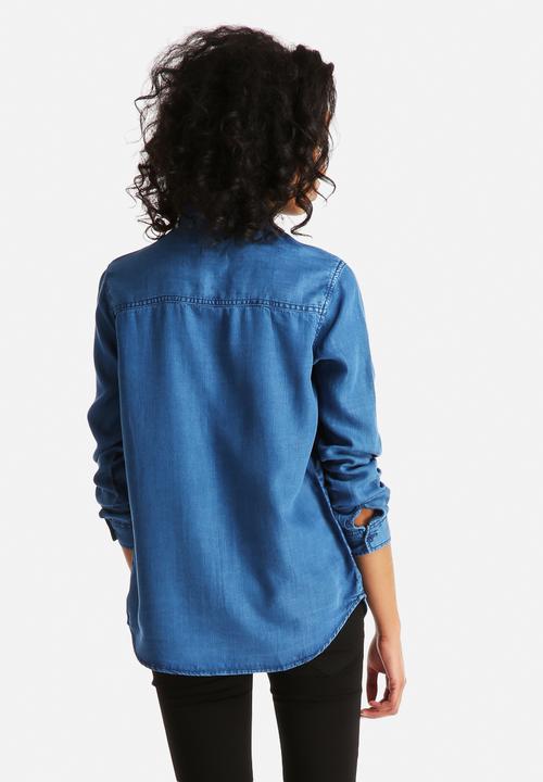 Native Youth - Denim Tencel Shirt
