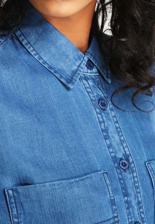 Native Youth - Denim Tencel Shirt