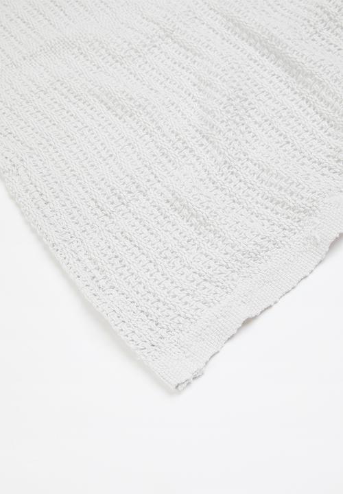 Little Lumps - Cellular blanket - grey