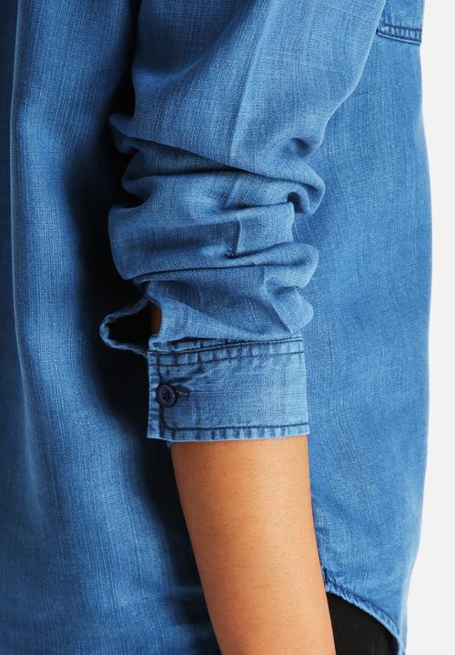 Native Youth - Denim Tencel Shirt