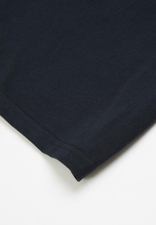 POLO - Boys crested pocket short sleeve tee - navy