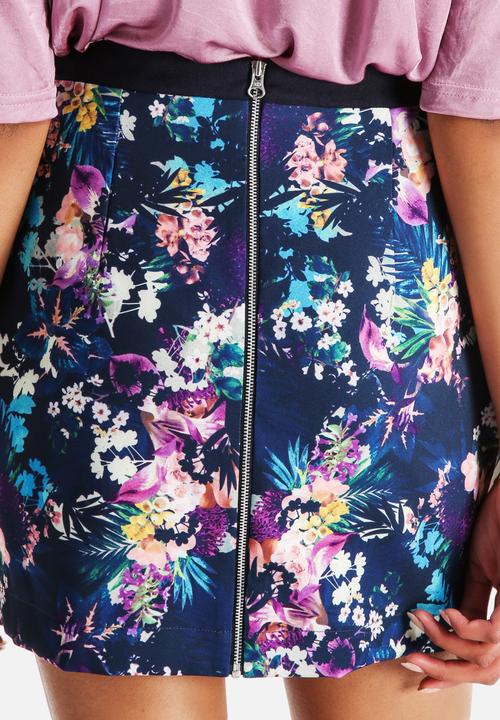 Neon Rose - Majestic Origami Skirt