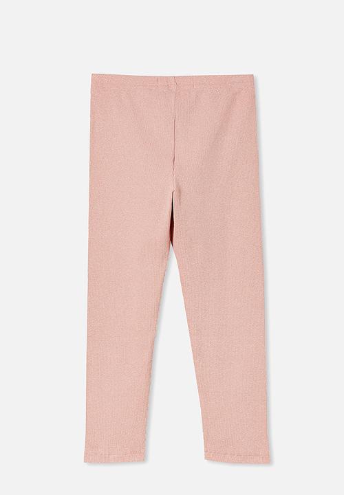 Cotton On - Huggie tights - zephyr/sparkle rib