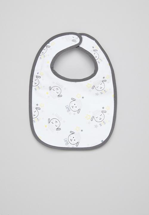 Character Group - 2-Pack jersey bibs - white/grey