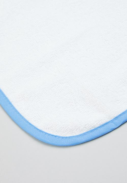 Character Group - Space bear hooded towel - white/blue