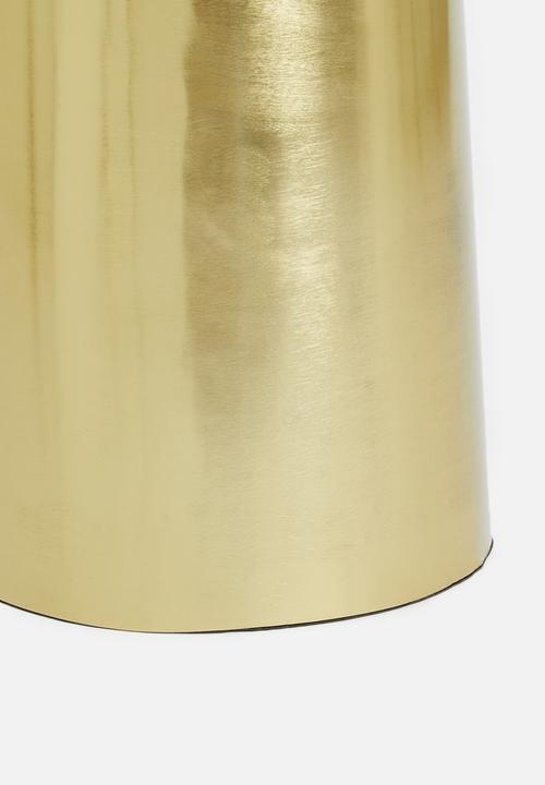 Sixth Floor - Liquid side table - gold