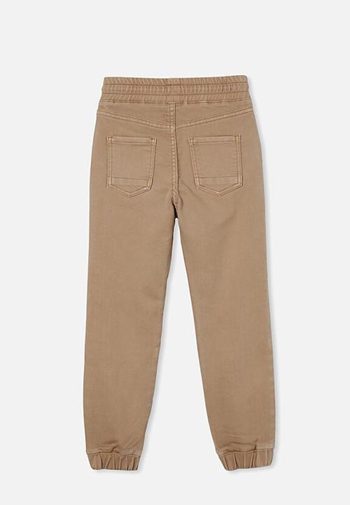 Cotton On - Slouch jogger jean - bronte stone