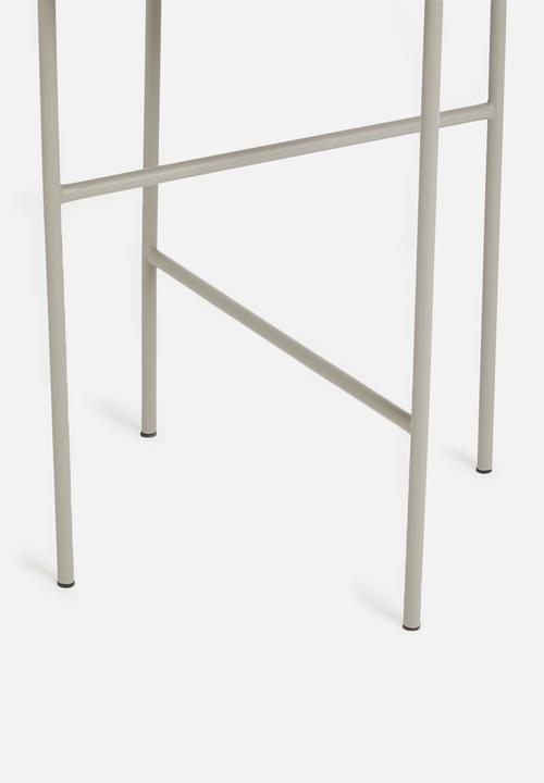 Sixth Floor - Metal side table - grey